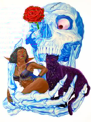 Image of 'Summoning Of The Sapphire Sentinel and The Cosmic Panther PREORDER