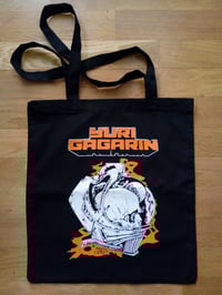 Image 3 of Black Necronaut Tote Bag