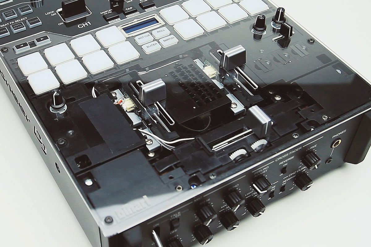 Bihari Designs — DJM-S7, S9, S11 Clear Faceplate by Bihari