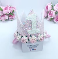 Image 3 of Stunning baby pink Birthday crown