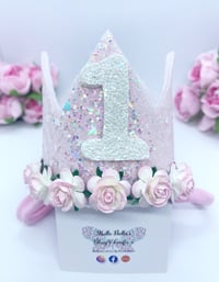 Image 4 of Stunning baby pink Birthday crown