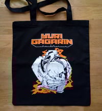 Image 1 of Black Necronaut Tote Bag