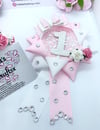 Birthday set, crown and Birthday badge