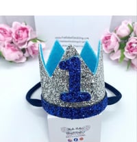 Image 2 of Baby boy 1st Birthday crown 