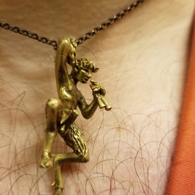 Erotic Pan Pendant