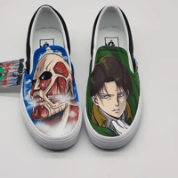Image 2 of Attack On Titan Vans slip on