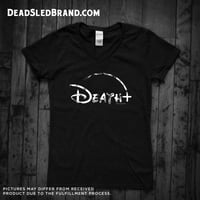 Image 1 of Death Positive Short Sleeve V-Neck T-Shirt