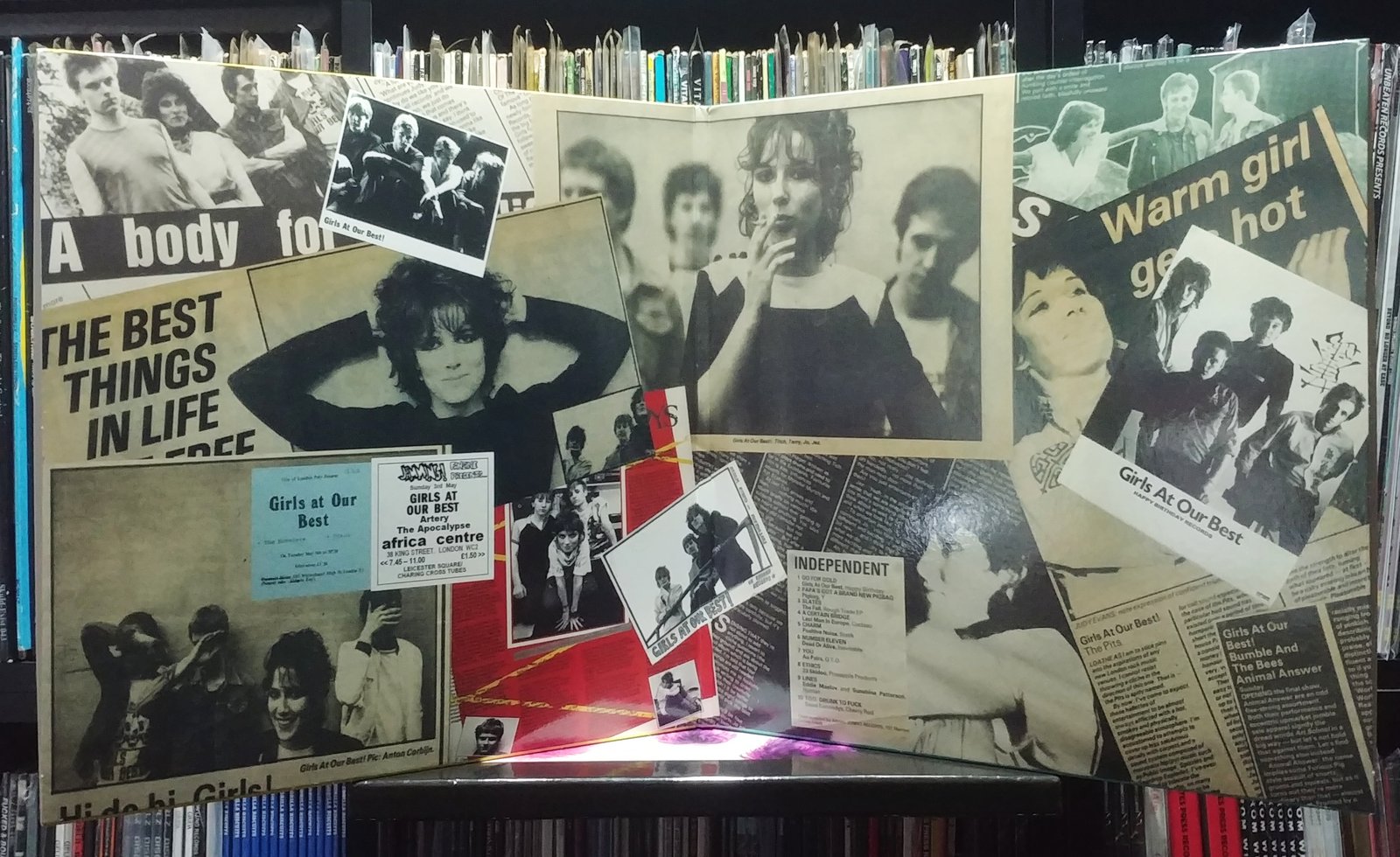 GIRLS AT OUR BEST 7inch レコード Girls At Our Best! - Pleasure | All Ages Records