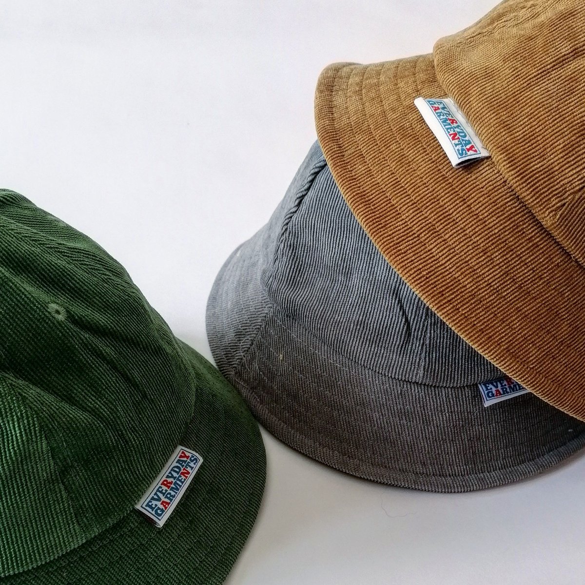 Image of Everyday Garments cord bucket hats 