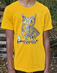 Stay Focused Tee (Gold/Camo)