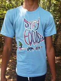 Stay Focused Tee (Ocean Blue/ Galaxy)