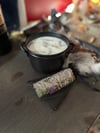 Metal Cauldron Candle