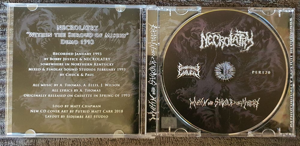 NECROLATRY-WITHIN THE SHROUD...CD