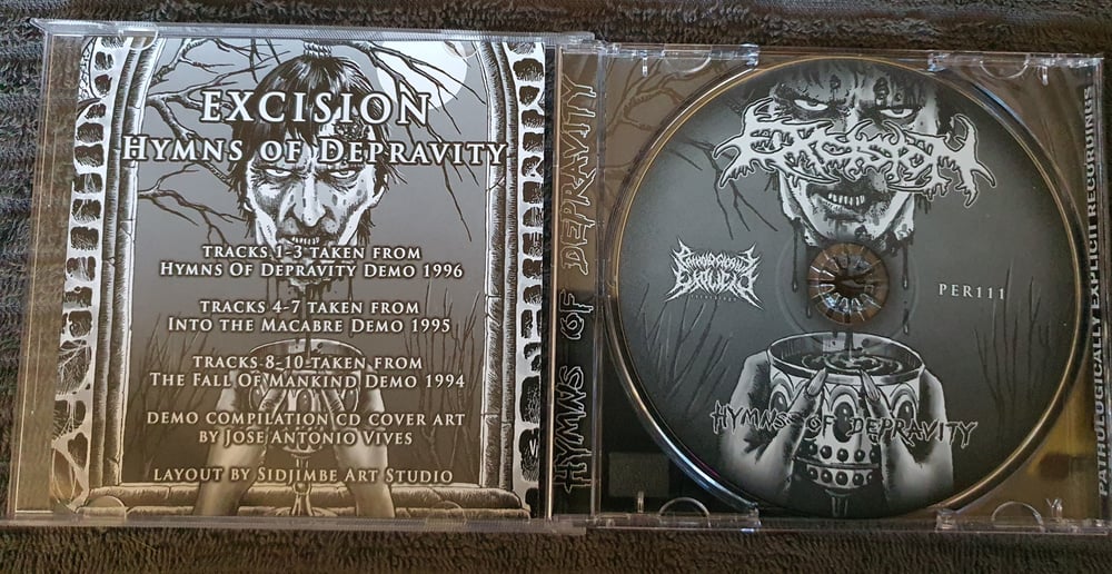 EXCISION:- HYMNS OF DEPRAVITY CD