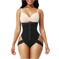 Image 3 of New Design Compression Adjustable Hooks Women High Waist Tummy Control Waist Trainer Butt Lifter!