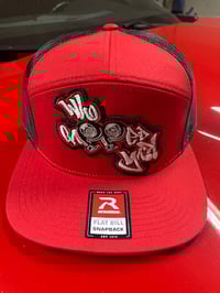 RED "Who Gapped Ya" Snapback Hat