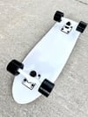 White & Turquoise 8” Complete Cruiser