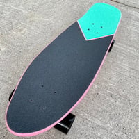 Image 1 of Pink & Turquoise 8” Complete Cruiser