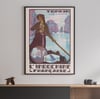 Tonkin Baie d'Along | Joseph-Henri Ponchin | 1931 | Wall Print | Home Decor | Vintage Travel Poster