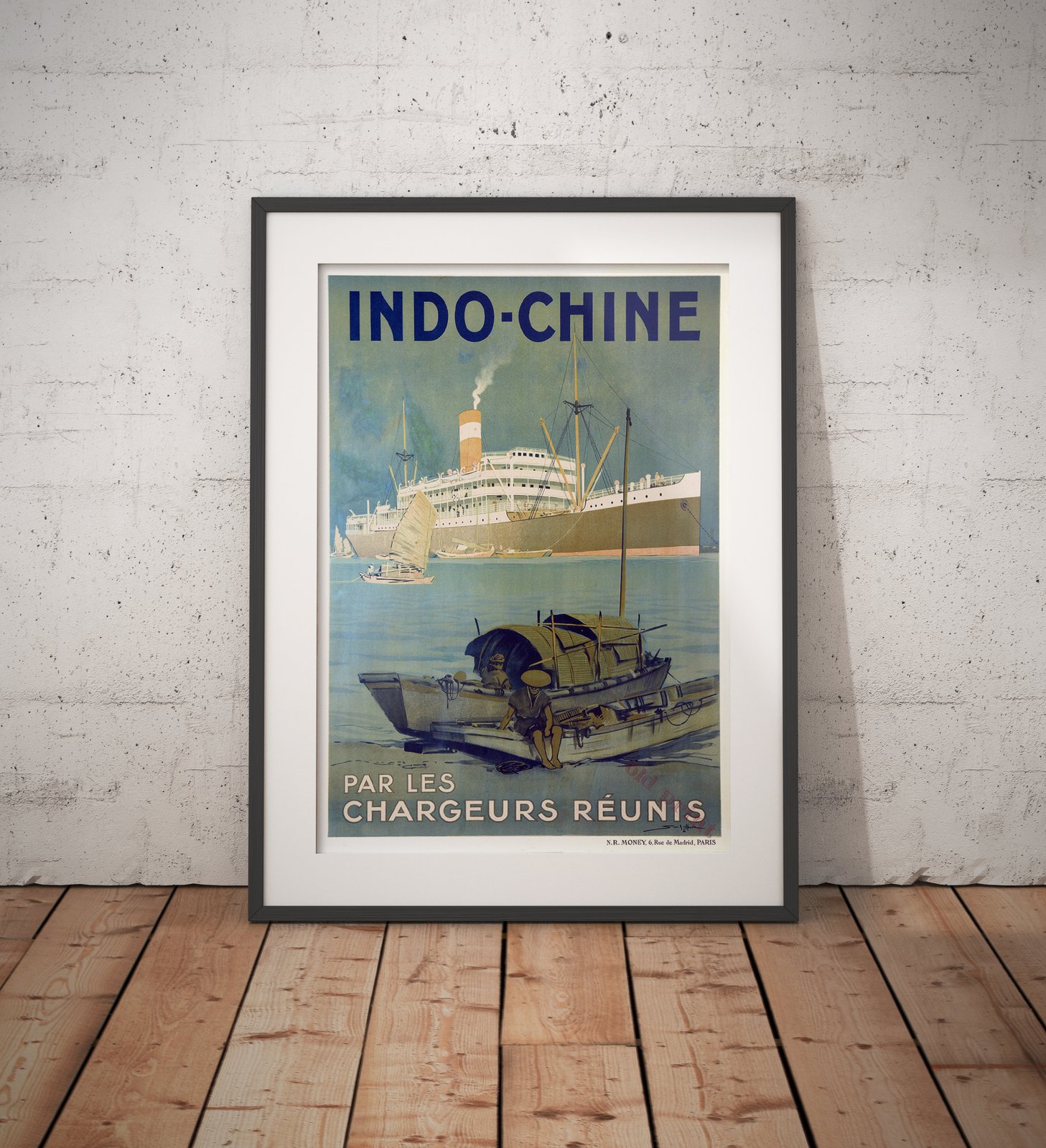 Air Orient | A. M. Cassandre | 1935 | Wall Art Print | Vintage