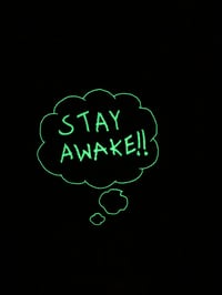 Image 5 of RESTOCK STAY AWAKE!! VINTAGE - Tee glow in the dark