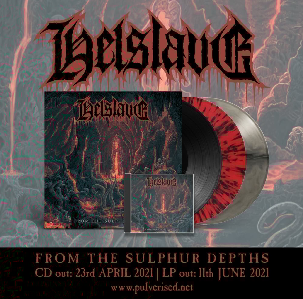 HELSLAVE "From The Sulphur Depths" LP
