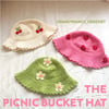 THE PICNIC BUCKET HAT CROCHET PATTERN