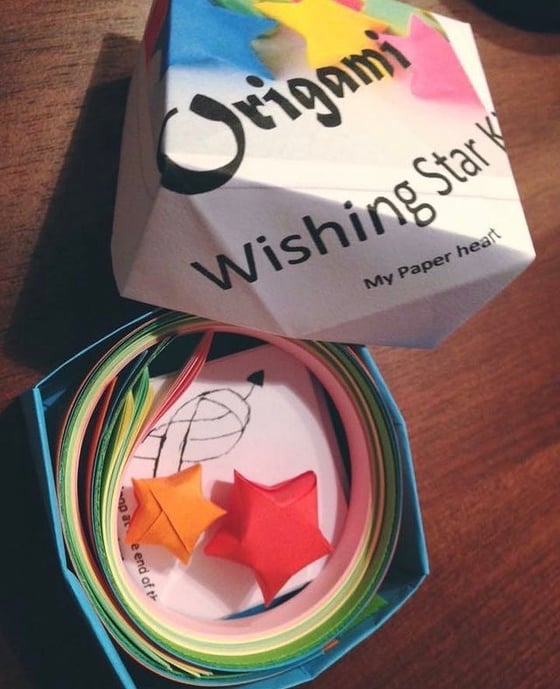 Image of Origami Wishing Star Mini kit