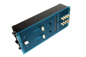 Image of PMC-06 Blue Translucent faceplate by Bihari