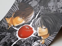 Image 3 of Death Note - Ryuk, Light Yagami, L, Anime Poster
