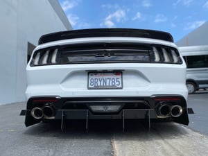 Image of 2018-2021 Ford Mustang “V2” rear diffuser