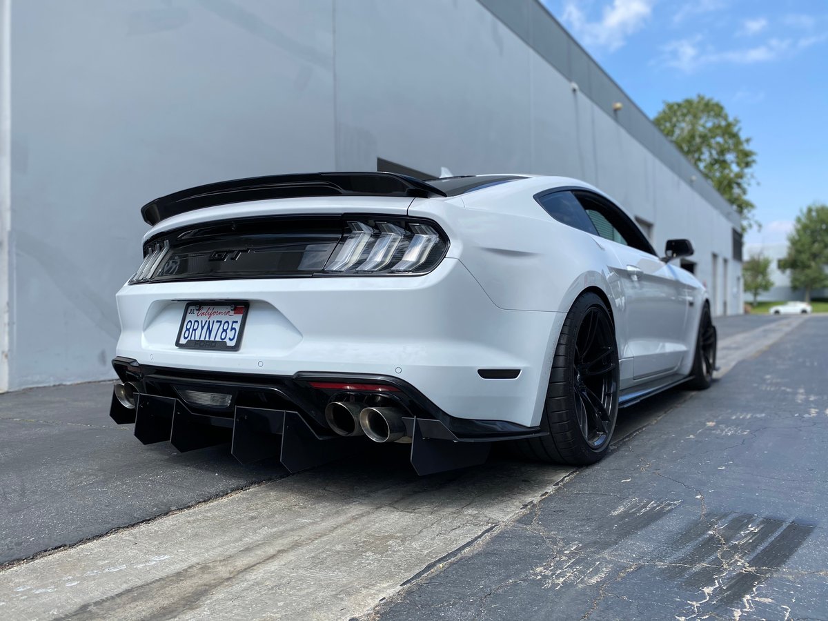 DownForceSolutions — 20182021 Ford Mustang “V2” rear diffuser