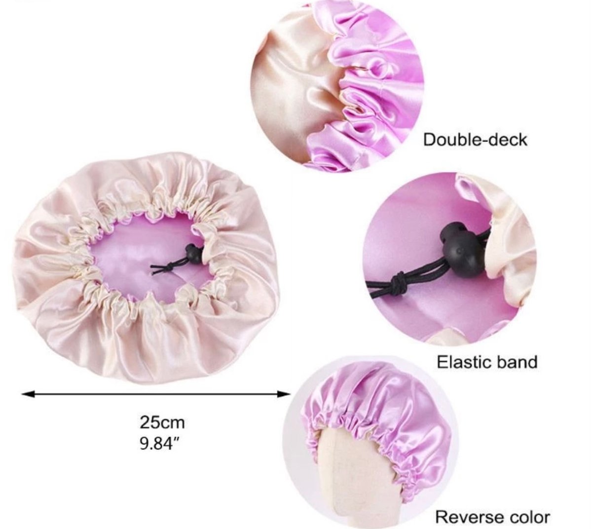 REVERSIBLE BABY BONNET