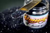 Image 1 of DANNY D CANDY BLACK CRUSHED GLASS