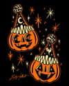 Party Pumpkins Print 