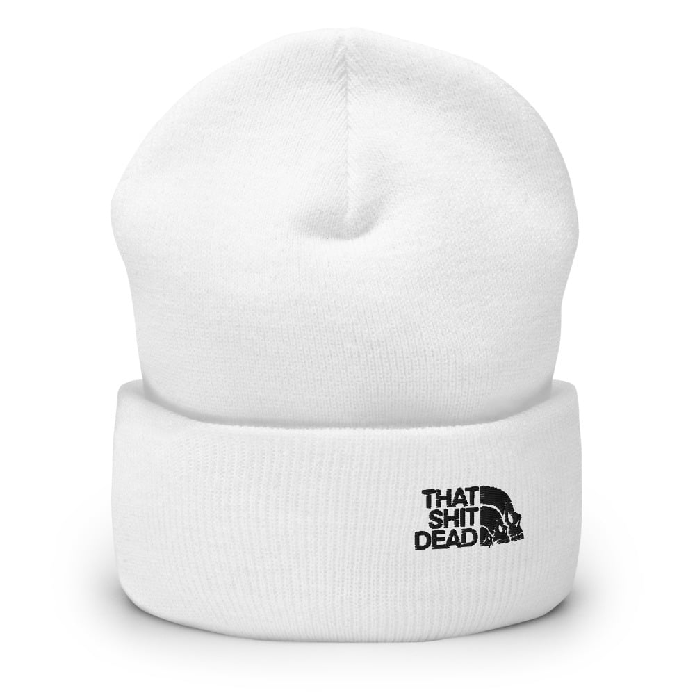 Image of ThatShitDead Not The North Face Beanie