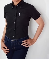Image 3 of JEGGAE SHIRT 'J-BLACK' WOMEN'S SHORT & LONG SLEEVE