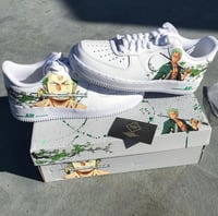 Image 5 of Zoro Anime Custom Airforces