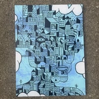 Image 1 of Head in the Clouds canvas print