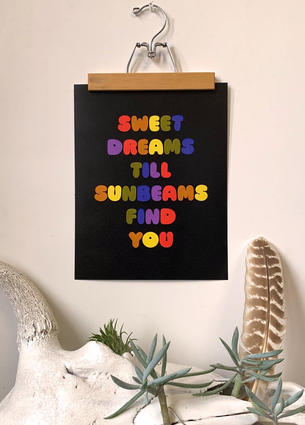 Sweet Dreams till Sunbeams Find You- 11 x 14 print