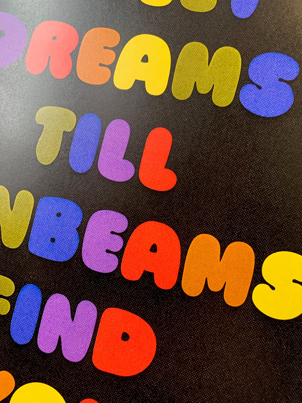 Sweet Dreams till Sunbeams Find You- 11 x 14 print