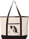 Great Dane Canvas Tote | Great Dane and Chihuahua 