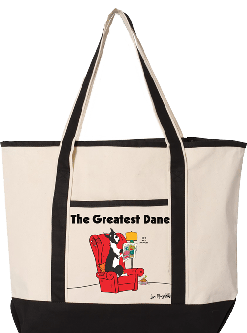 Great Dane Canvas Tote | The Greatest Dane 