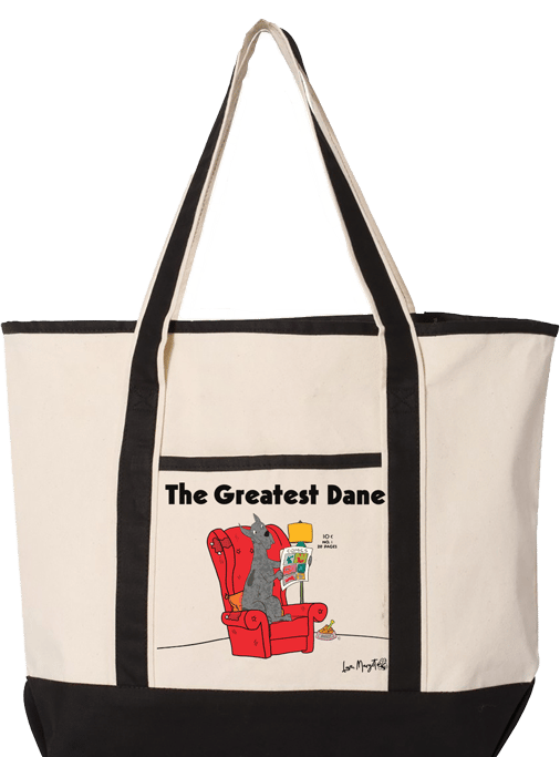 Great Dane Canvas Tote | The Greatest Dane 