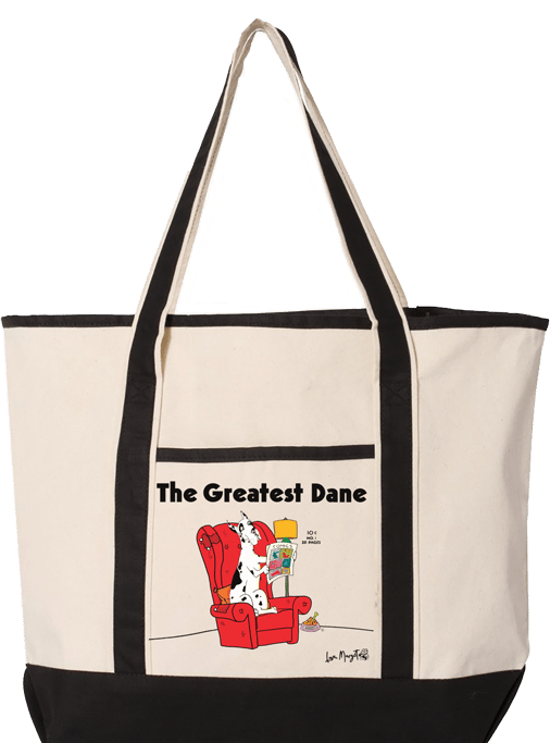 Great Dane Canvas Tote | The Greatest Dane 