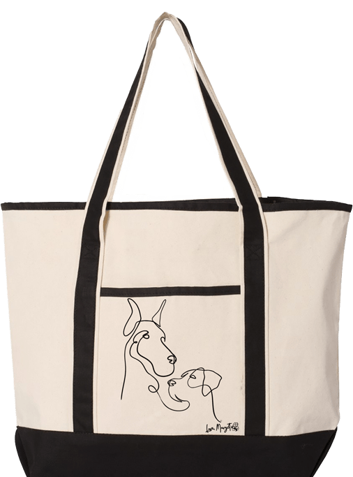 Great Dane Canvas Tote | Fresh Ink