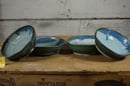 Image 3 of Medium green cat bowls