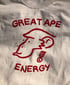 Great Ape Energy Plain T-shirt Image 3