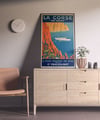 La Corse en Yacht | Sandy Hook | 1930 | Wall Art Print | Vintage Travel Poster