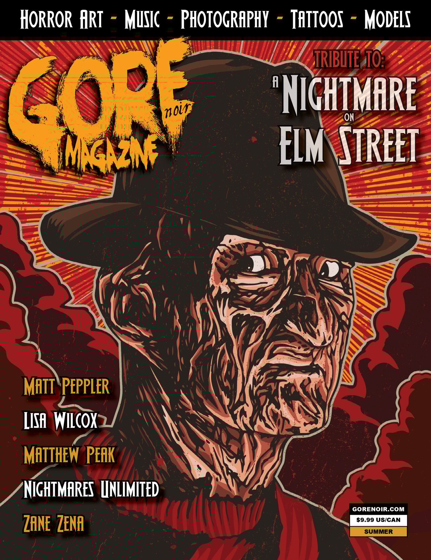 Image of Nightmare On Elm Street SLASHED EDITION! LE of 50